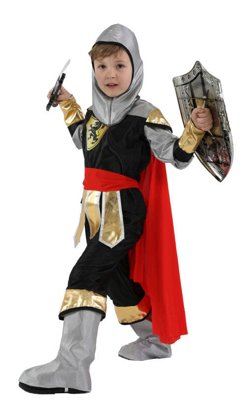 Kids Cosplay Halloween party Little Boy Knight Suit