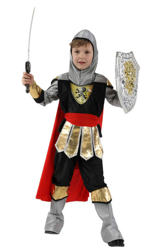 Kids Cosplay Halloween party Little Boy Knight Suit