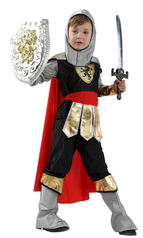Kids Cosplay Halloween party Little Boy Knight Suit
