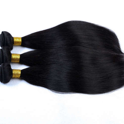 Brazilian Virgin Hair 8 - 30inches 9A 3 Bundles + Closure Straight
