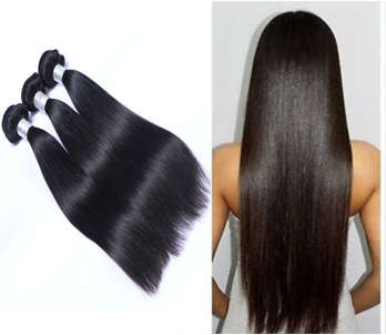 Brazilian Virgin Hair 8 - 30inches 9A 3 Bundles + Closure Straight