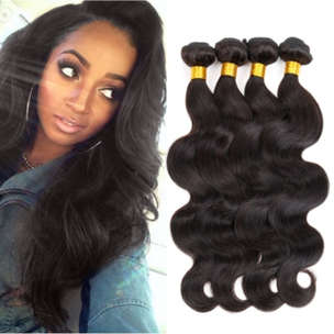 Brazilian Virgin Hair 8 - 30inches 9A 3 Bundles + Closure Body Wave