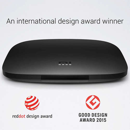 Original Xiaomi MI TV BOX 3 Smart 4K Ultra HD 2G 8G Android 6.0 Movie WIFI Google Cast Netflix Red B