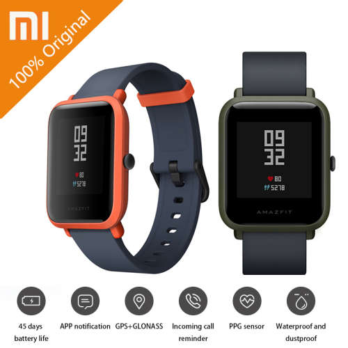 Original Xiaomi Huami Amazfit Bip BIT PACE Lite Youth Verison Smart Watch Mi Fit IP68