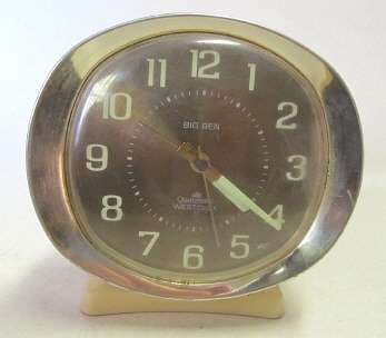 Vintage Westclox Big Ben Quartzmatic alarm clock