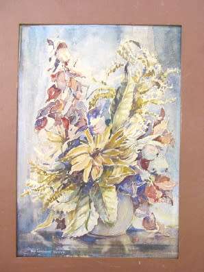Still life watercolour by Fay Longhurst Murphy (price reduced)