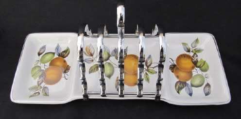 Midwinter Stylecraft toast rack, Oranges and Lemons pattern