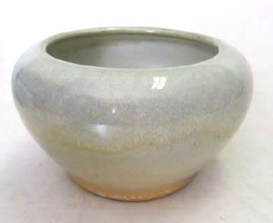 Globe bowl/vase. South African art pottery.