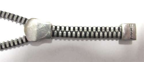 MAC Cosmetics zip necklace (RARE)