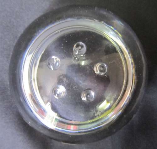 Clear `Ballo` candle holder by Iittala, Finland