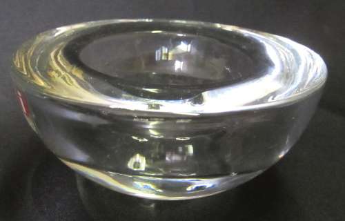 Clear `Ballo` candle holder by Iittala, Finland