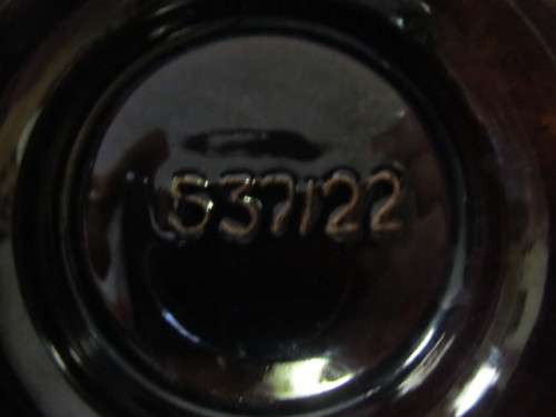 West German retro vase (537/22) by Jasba Keramik