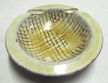 Kalahari Ware ashtray (3). South African art pottery