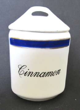 Storage jar for cinnamon