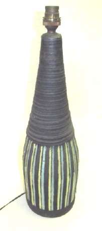 Tall stylish table lamp, made in Italy(?)