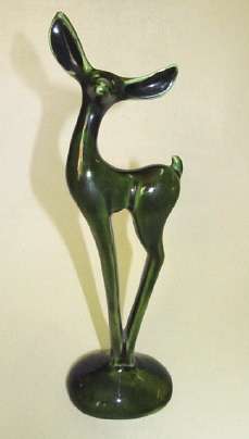 Tall Lucia Ware figurine, mid-century South African ceramics