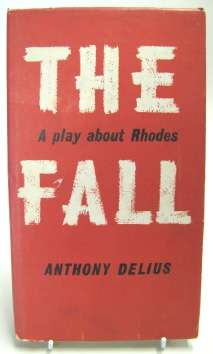 THE FALL by Anthony Delius, first edition, inscribed by the author