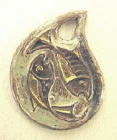 Ceramic pendant (Pisces)