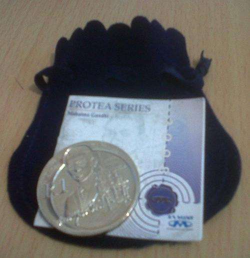 2008 Uncirculated Sterling Silver Mahatma Ghandi R1 (Auction 2)