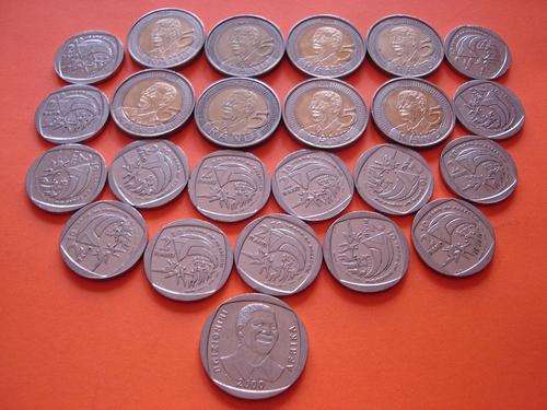 Take the MANDELA lot, Year2000, 2008, 1994, 24 coins 1 winner.