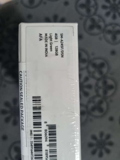 Samsung A24 128gb dual sim new sealed box light green