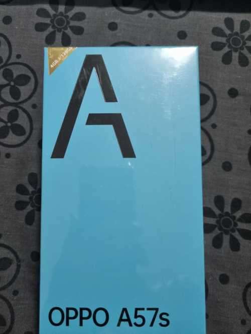 OPPO A57S 128gb Dual sim Starry black new sealed box