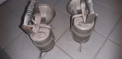 Vintage Carbide Lamps x2