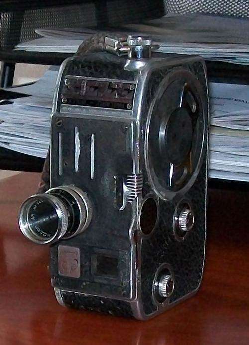 Old Paillard-Bolex 8mm Movie Camera