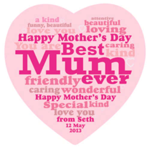Creative Mothers Day Puzzle Card
