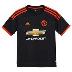 Manchester United 3rd Shirt 2015/16 Black - Adult - Official Merchandise
