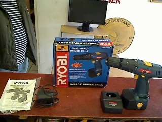 Ryobi 18v Rechargeable Drill + Charger