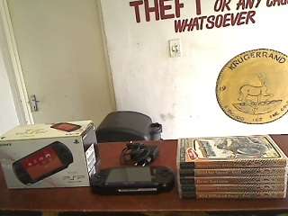 Sony PSP Street + 6 Games + Charger