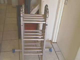 Gravity  Aluminium  4m Fold Up Ladder (130KG) (Collection Only !!!!)