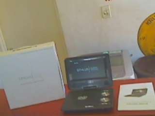 Stylus Audio Visual Portable/Rechargeable DVD Player + Rem