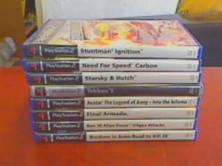 Sony Playstation 2 Games x 8