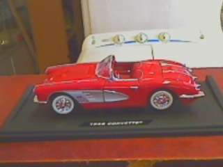 Collectors Corvette 1/18 Scale Die Cast Model Car (1958)