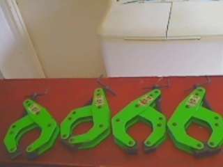 Crab Steel Clamps x 4