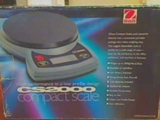 Ohaus CS2000 High Performance compact Scale (Weighs upto 2000g)