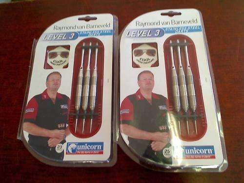 Unicorn Raymond Van Barneveld Level 3 Stainless Steel Darts x 2