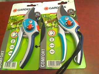 Gardena Comfort Aluminium Pruners x 2