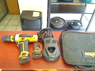 Triton 12v Lithium-Ion Rechargeable Drill + Charger + Extra Battery + Pouch