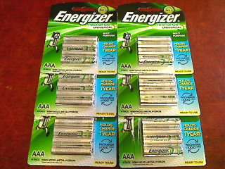 Energizer Rechargeable Batteries x 24 AAA