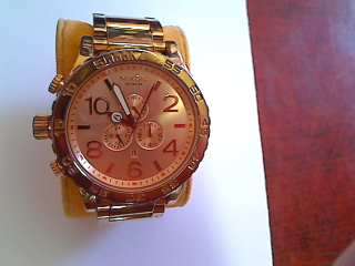 Nixon 51-30 Chrono Gold Plated Gents Watch