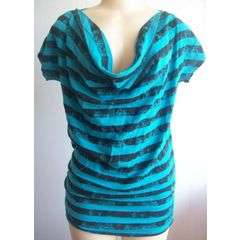 Striped Casual Top Size 34