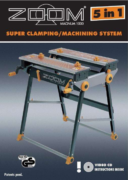 Get Your Handy Man the amazing - ZOOM Magnum 1000 - Work Bench