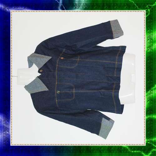 CUTE DENIM BLOUSE - SIZE XXL