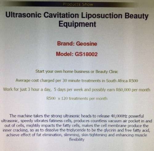 **ULTRASONIC CAVITATION MACHINE LIPOSUCTION BEAUTY EQUIPMENT**