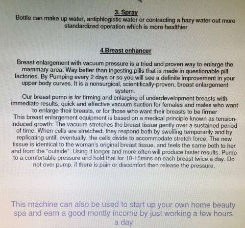 *4 in 1 MULTIFUNCTIONAL BEAUTY MACHINE**