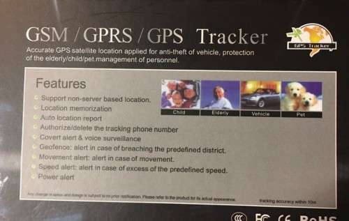 ** GSM/GPRS/GPS TRACKER** R1 AUCTION