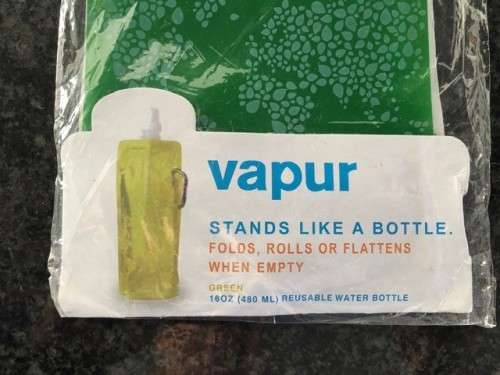 ** CALLAPSABLE WATER BOTTLE**